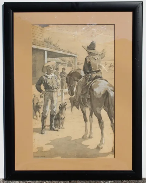 Elmer Boyd Smith, Untitled, Watercolor/gouache