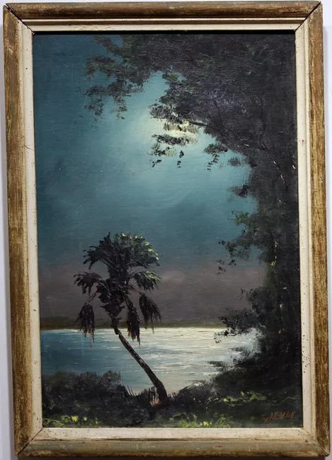 Samuel Newton, Untitled, Oil on upson board