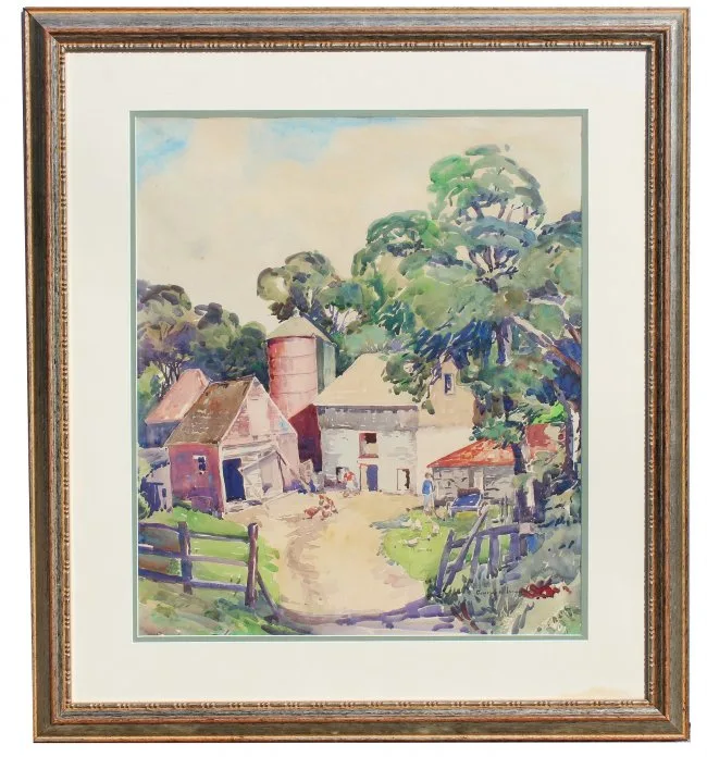 Untitled by Gertrude Parmelee Cady, Watercolor, offered Oct 2019