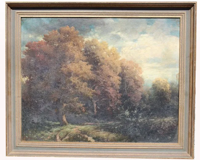 J. Rollin by Adolf Kaufmann, Oil on canvas, sold Oct 2019