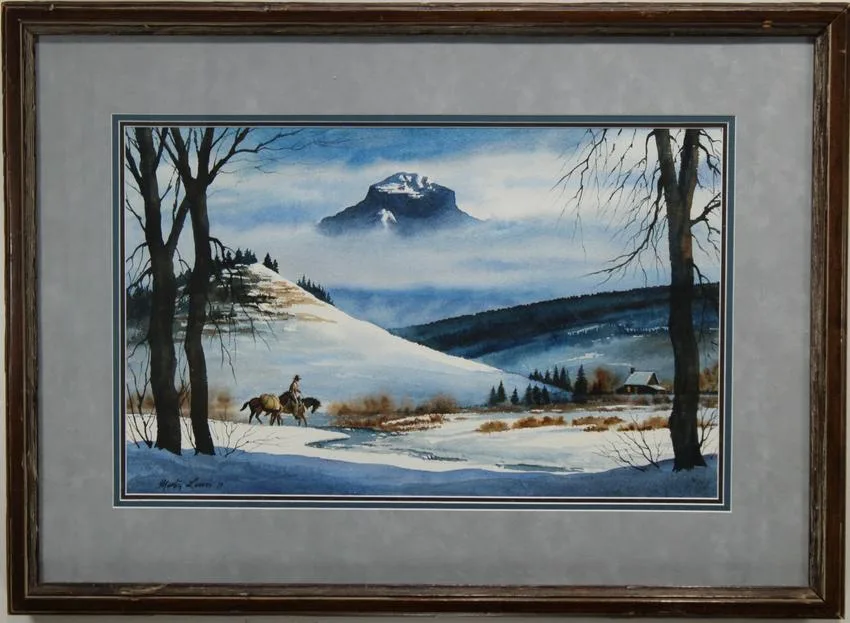 Milton Lewis, Untitled, Watercolor