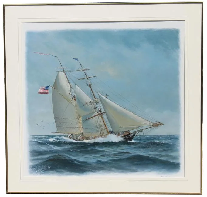 Prince de Neufchatel by Charles Lundgren, Oil on masonite, sold Dec 2019
