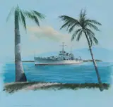 Charles Lundgren, U.S.S. Honolulu