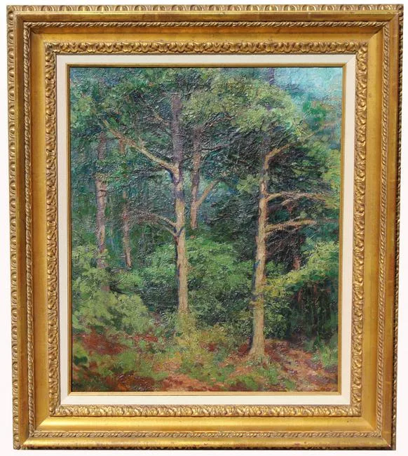 Untitled by Ernest Lawson, Oil on canvas, sold Dec 2019