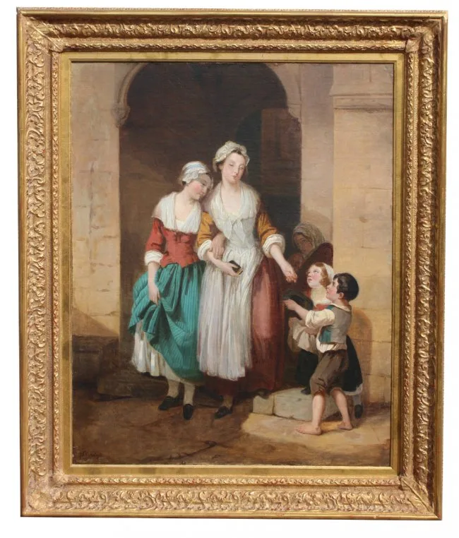 Untitled by Edouard Louis Dubufe, Oil on Canvas, offered Dec 2019