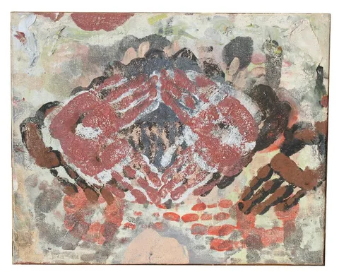 Newton Stubbing, Sea Sign, 1957, Oil on Canvas