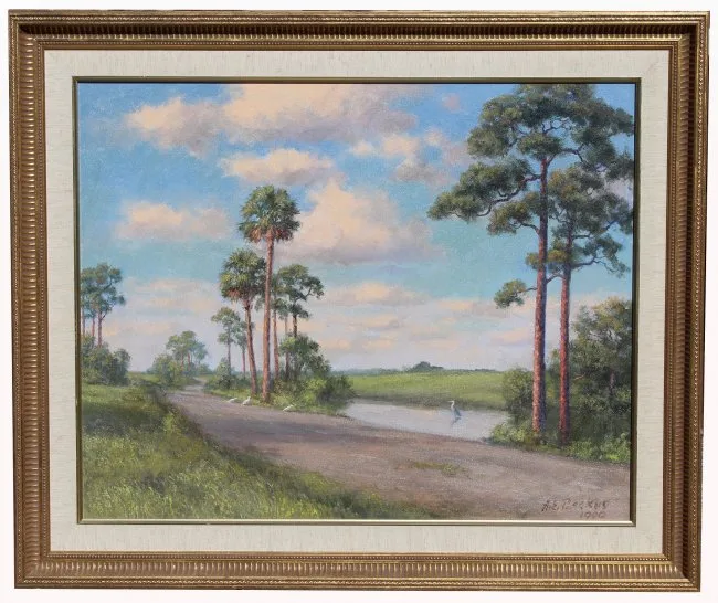 Albert E. Backus, Beanie, Oil on Canvas