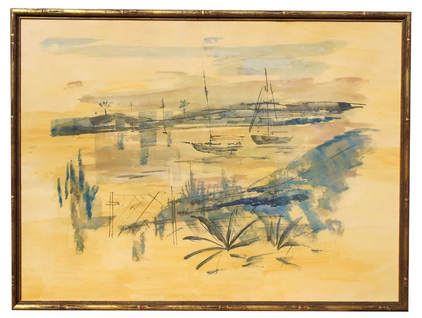 Untitled by Alfred Birdsey, Watercolor, offered Dec 2019