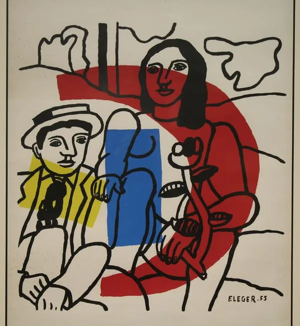Untitled by Fernand Léger, Color Lithograph, sold Dec 2019