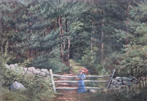 Untitled by Alfred Thompson Bricher, Oil on canvas, offered Dec 2019