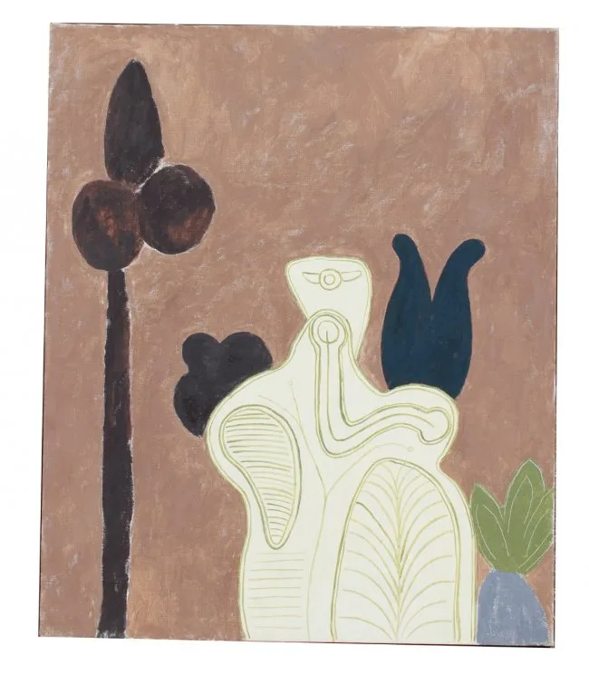 Untitled by Robert Bonaparte, oil on canvas, offered Dec 2019
