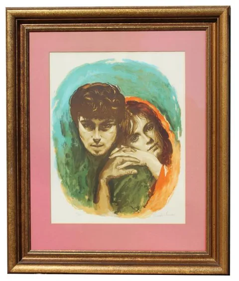 Untitled by Sandu Liberman, Lithograph, offered Dec 2019