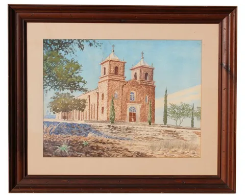 R. Hal Burriss, Untitled, Watercolor