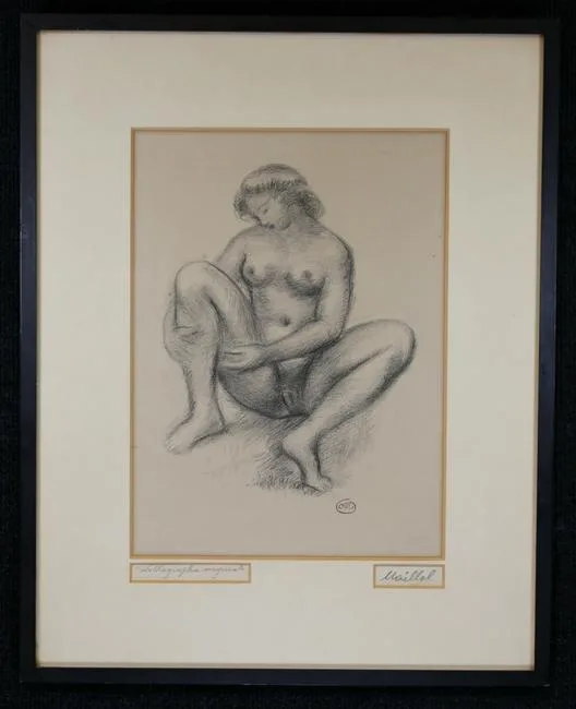 Untitled by Aristide Maillol, Lithograph, sold Dec 2019