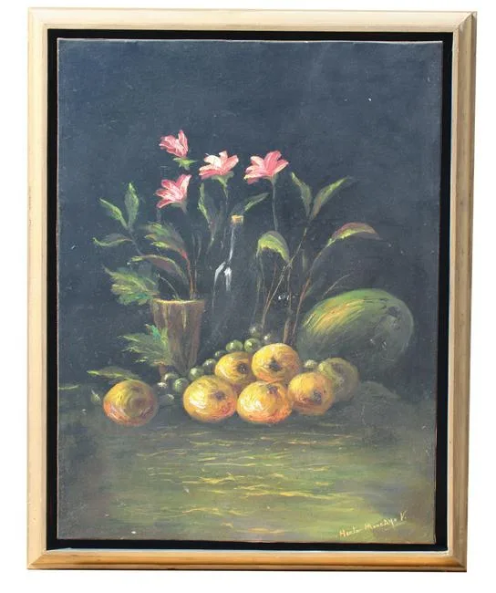 Untitled by Hector Moncayo, Oil on Canvas, offered Dec 2019