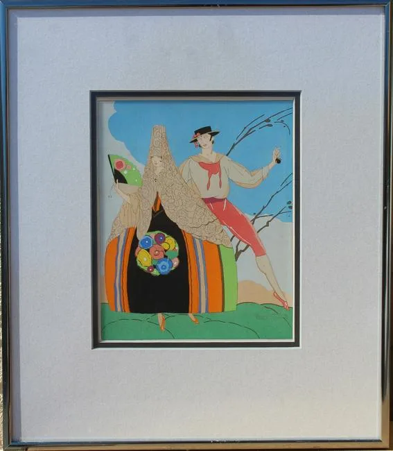 Umberto Brunelleschi, Untitled, Watercolor / Gouache / Pencil
