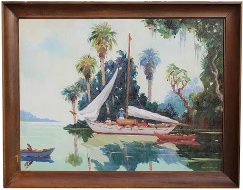 Harold Sleichter Etter, Untitled, Oil on Canvas