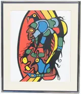 Norval Morrisseau, The Woman and the Fly