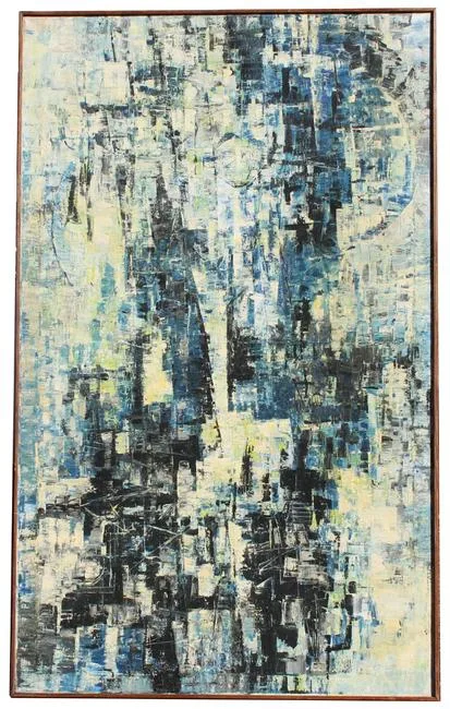 Fred Thieler, Galerie Otto Stangl Munchen, Oil on Canvas