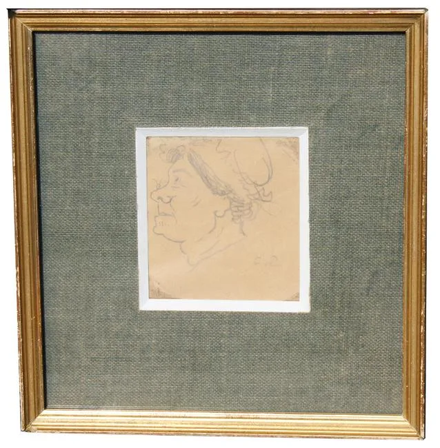 Untitled by Camille Pissarro, Pencil, sold Jan 2020