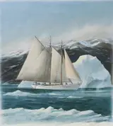 Charles Lundgren, Bowdoin- Donald Macmillan