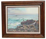 Gustave Cimiotti, The Fisherman, Maine