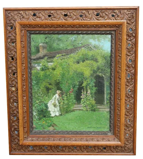 Untitled by Mary Lane McMillan, Oil on Canvas, sold Jan 2020