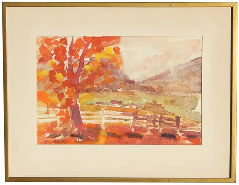 Morris Hall Pancoast, Untitled, Watercolor