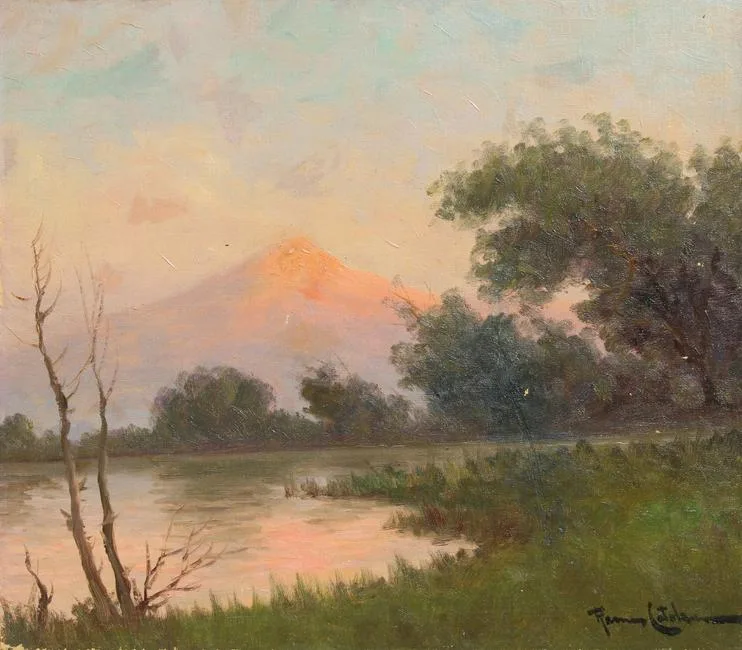 Benito Ramos Catalan, Untitled, Oil on Canvasboard