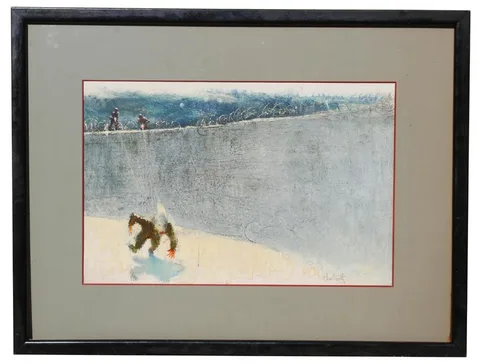 Untitled by Thornton Utz, Watercolor, offered Jan 2020