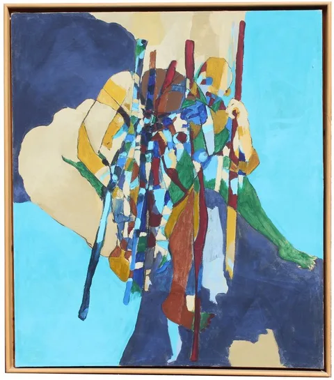 Karl Peter Müller, Zaire, Oil on canvas