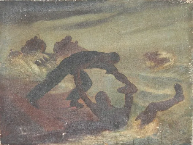 Untitled by Buell Whitehead, Oil on canvas, offered Jan 2020