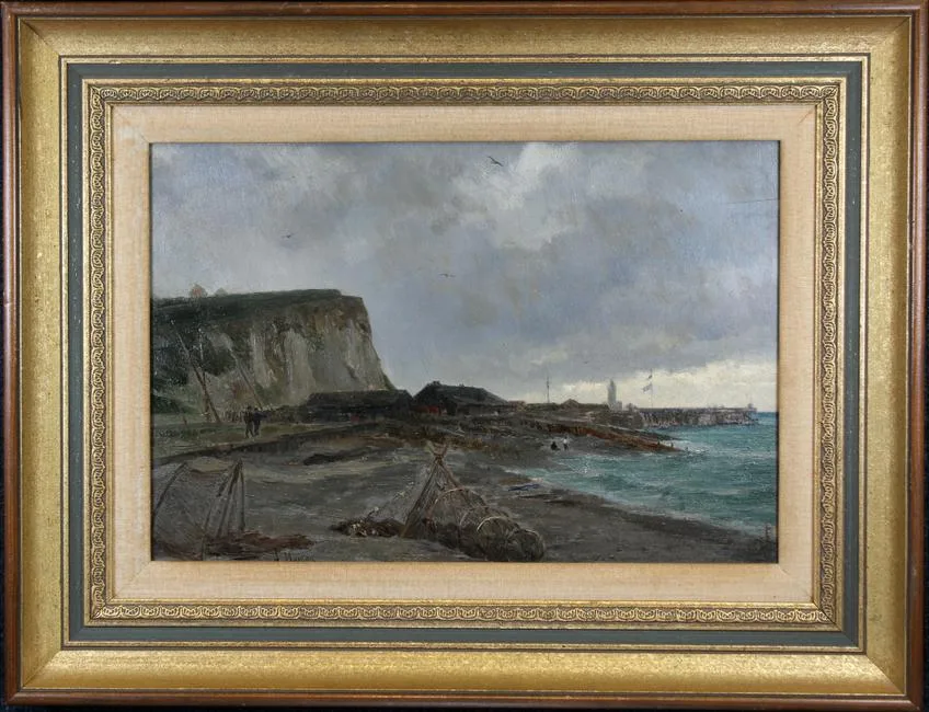 Untitled by Paul Emile Antony Morlon, Oil on panel, sold Jan 2020