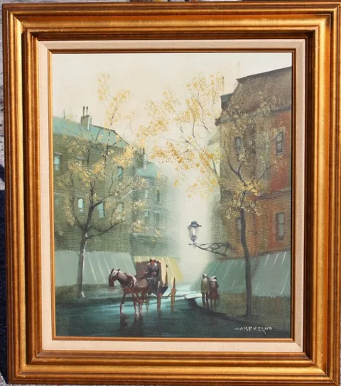 Jose Campuzano, Untitled, Oil on Canvas