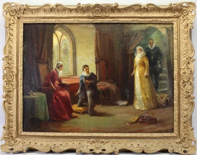 Untitled by Robert Alexander Hillingford, Oil, offered Jan 2020