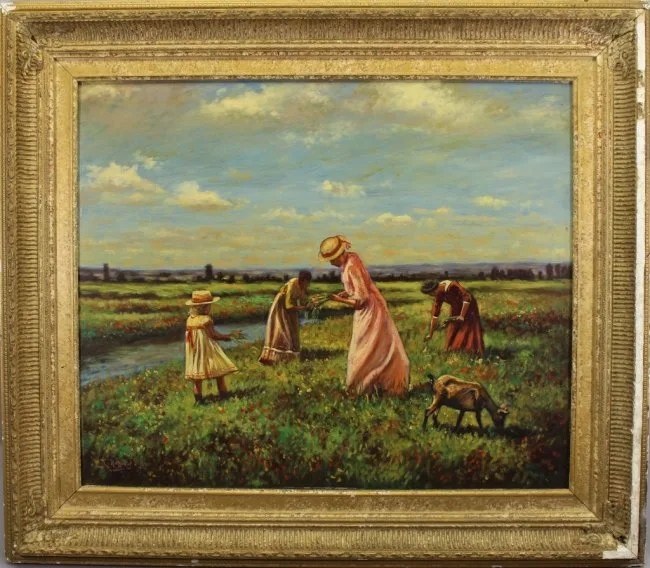 Untitled by Cornelis Koppenol, Oil on board, offered Jan 2020