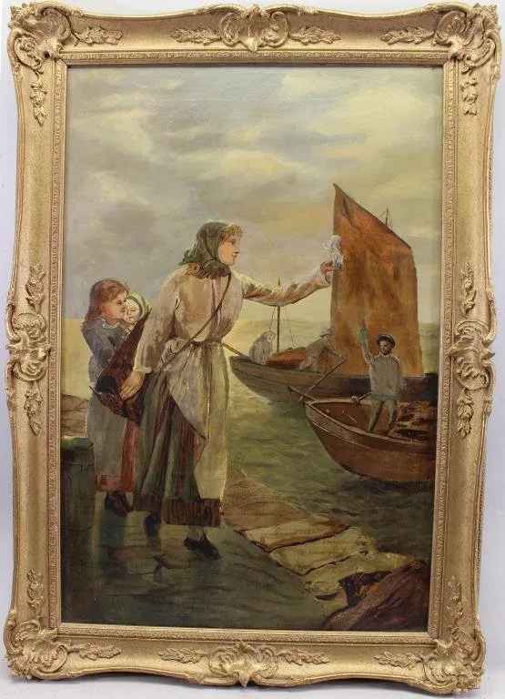 Untitled by Hamilton John Thomas Macallum, Oil, offered Jan 2020