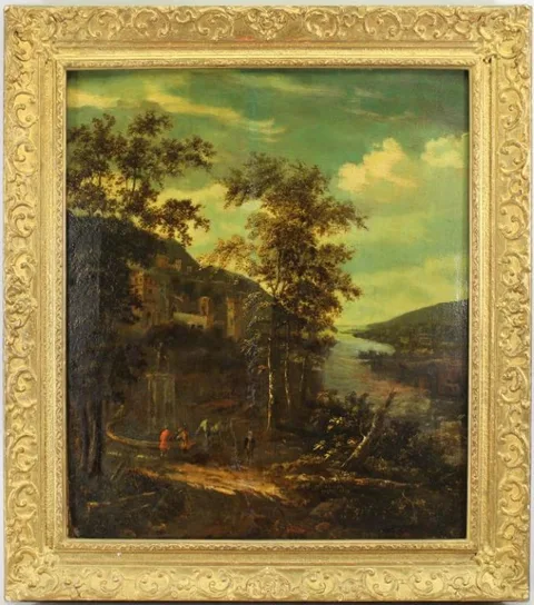 Dionys Verburgh, Untitled, Oil on board