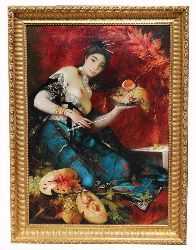Untitled by Hans Makart, OIl on canvas, offered Mar 2020
