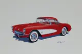 Robert Seabeck, 1957 Corvette