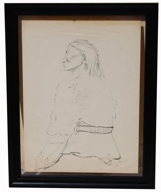 Untitled by Leonard Baskin, Ink, offered Mar 2020