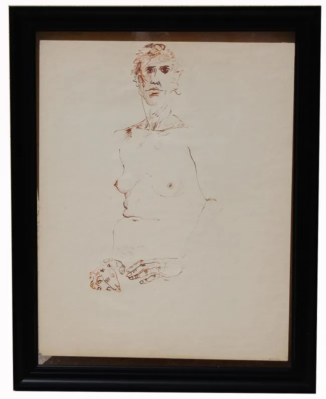 Untitled by Leonard Baskin, Ink, offered Mar 2020
