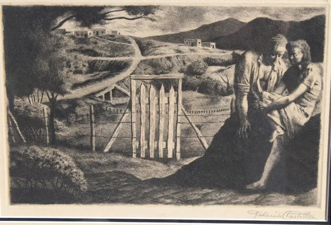 Untitled by Federico Castellón, Etching, offered Mar 2020
