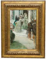 Plantation Scene, Helmuth Stone Gallery 2020