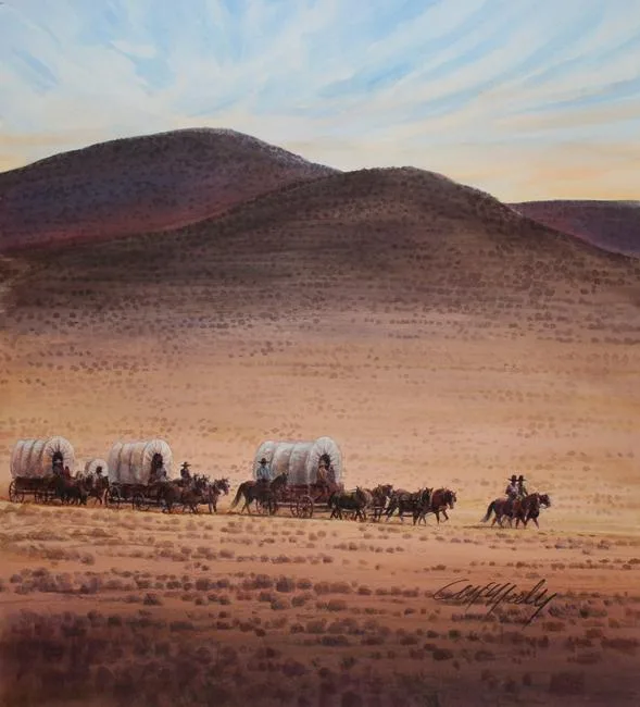 Cirrus Radiatus by Tom McNeely, Watercolor, sold Mar 2020
