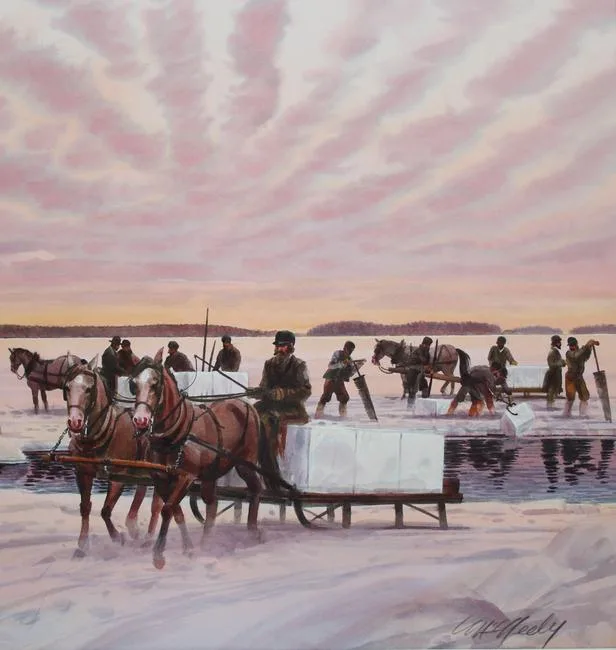 Altocumulus Stratiformis by Tom McNeely, Watercolor, sold Mar 2020