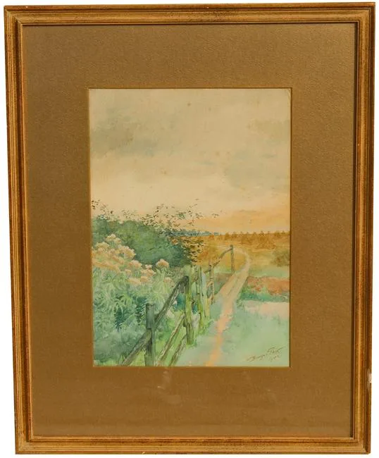 Untitled by William Pain, Watercolor, offered Mar 2020
