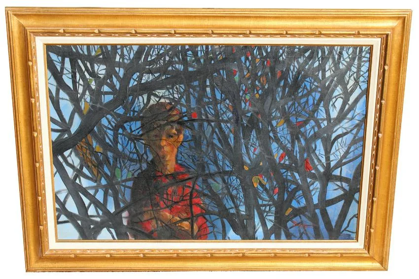 The Branches by Lou Zansky, Oil on Canvas, sold Mar 2020