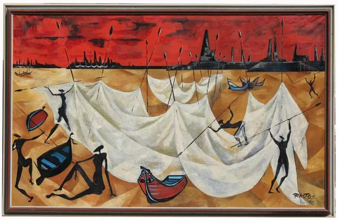 Carlos Bastos, Untitled, Oil on canvas