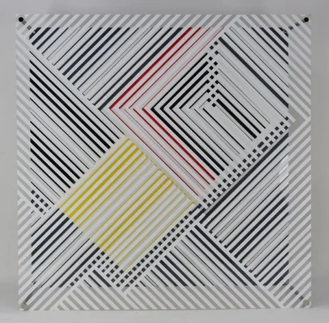Jesús Rafael Soto, Structure Cinetique, Silkscreen